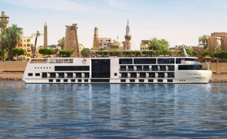 شركة فايكنغ يكشف النقاب عن سفينة جديدة على النيل