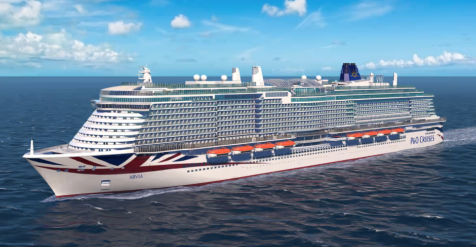 The UK’s second mega cruise ship nears completion