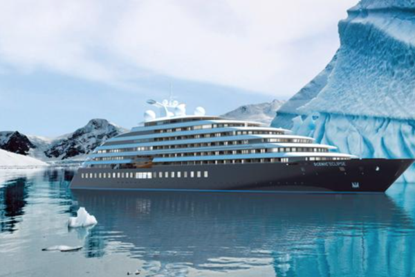 اليخت الفاخر "سينيك إكليبس" يعلن عن رحلات جديدة في القارة القطبية الجنوبية