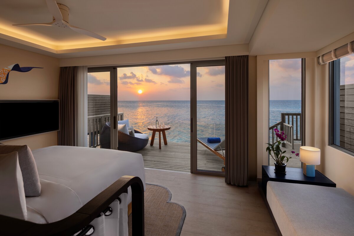 Avani+ Fares Maldives Resort, Over water villa