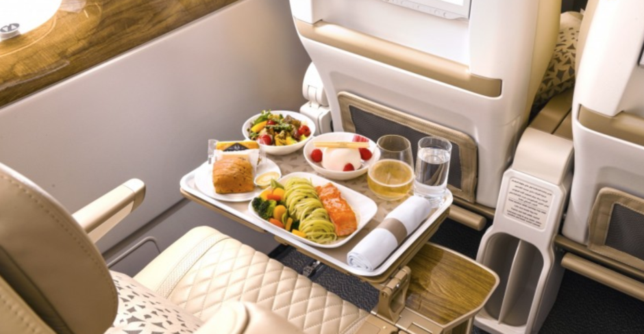 Emirates inflight meal pre-ordering service now available on 92 routes